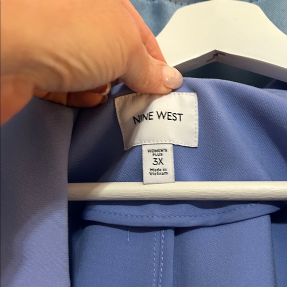 Nine West Light Purple/ periwinkle Blazer - Picture 3 of 4